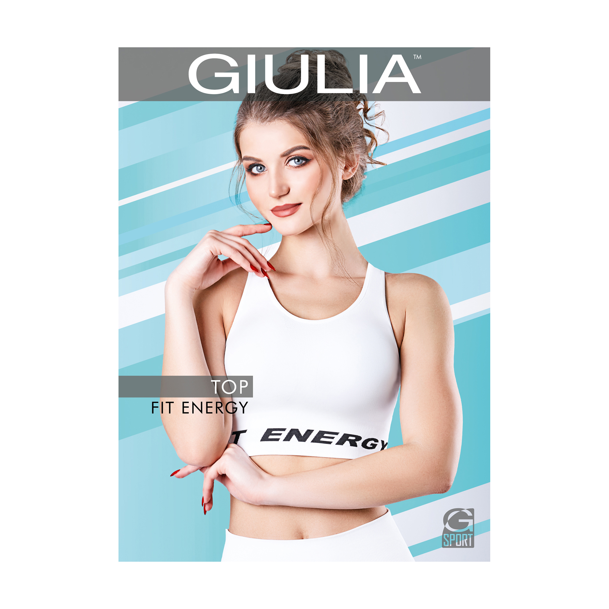 Спортивний безшовний топ жіночий Giulia Top Fit Energy, Biscay Green, L/XL
Спортивний безшовний топ жіночий Giulia Top Fit Energy, Biscay Green, L/XL