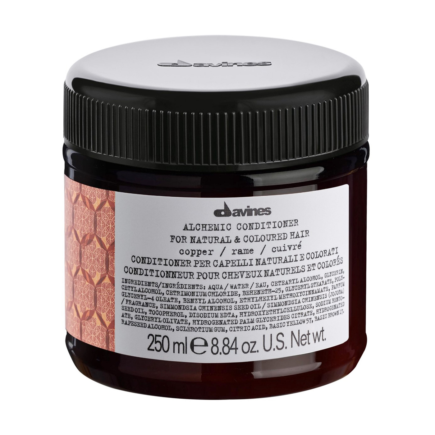 Відтінковий кондиціонер Davines Alchemic Conditioner Copper для натурального та забарвленого волосся, 250 мл
Відтінковий кондиціонер Davines Alchemic Conditioner Copper для натурального та забарвленого волосся, 250 мл