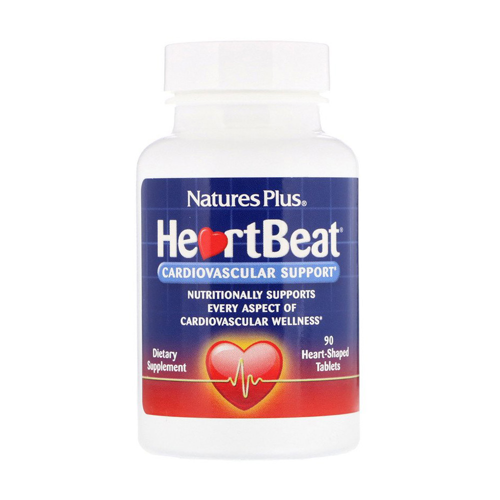 Підтримка серцево-судинної системи NaturesPlus Heart Beat, 90 таблеток
Підтримка серцево-судинної системи NaturesPlus Heart Beat, 90 таблеток