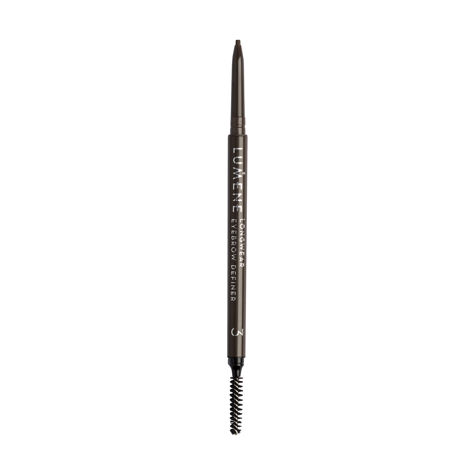 Автоматичний олівець для брів Lumene Longwear Eyebrow Definer з щіточкою, 03 Ash Brown, 0.09 г
Автоматичний олівець для брів Lumene Longwear Eyebrow Definer з щіточкою, 03 Ash Brown, 0.09 г