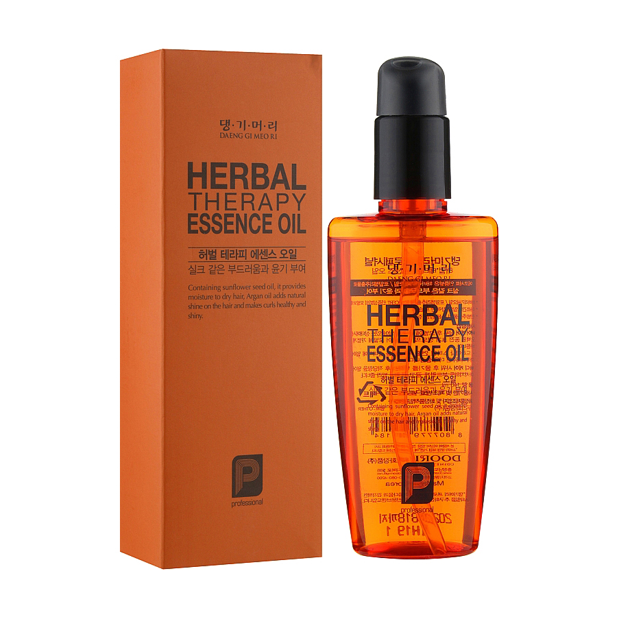 Відновлювальна олія для волосся Daeng Gi Meo Ri Professional Herbal Therapy Essence Oil на основі цілющих трав, 140 мл
Відновлювальна олія для волосся Daeng Gi Meo Ri Professional Herbal Therapy Essence Oil на основі цілющих трав, 140 мл