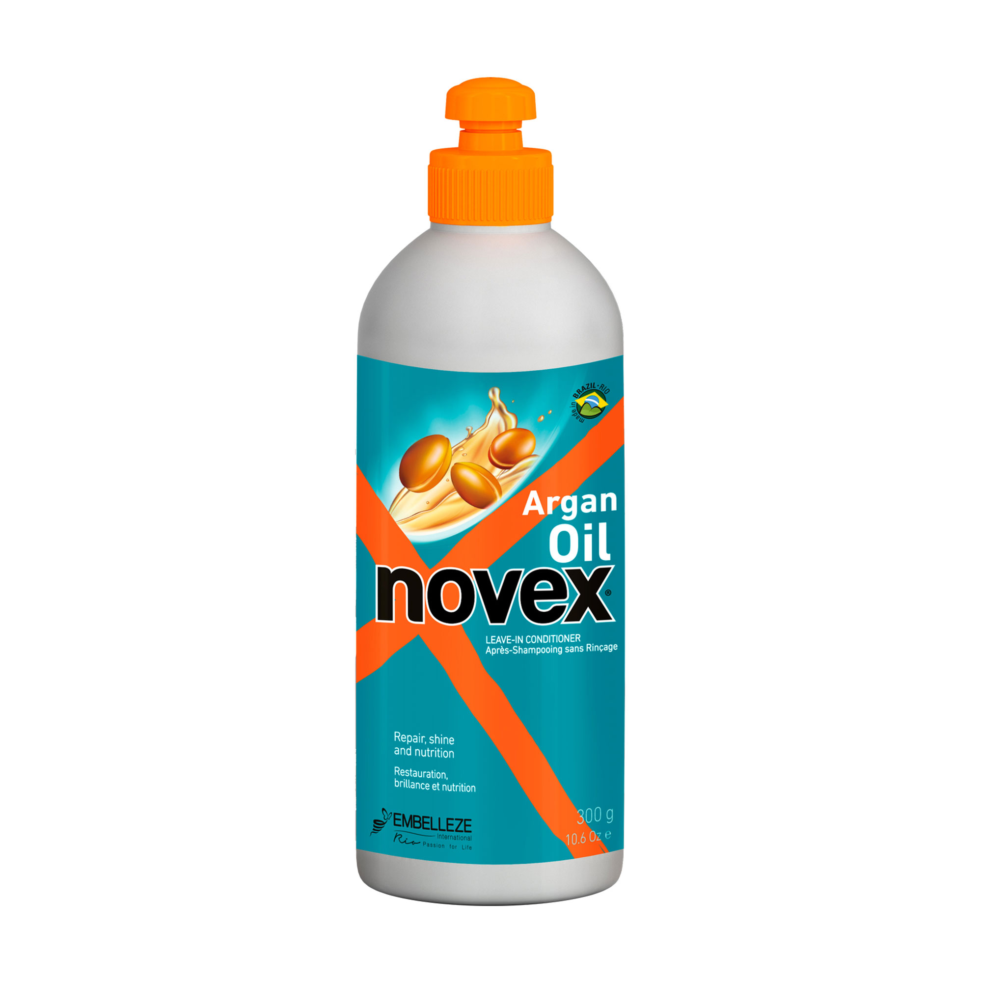 Незмивний кондиціонер для волосся Novex Argan Oil Leave In Conditioner з аргановою олією, 300 г
Незмивний кондиціонер для волосся Novex Argan Oil Leave In Conditioner з аргановою олією, 300 г