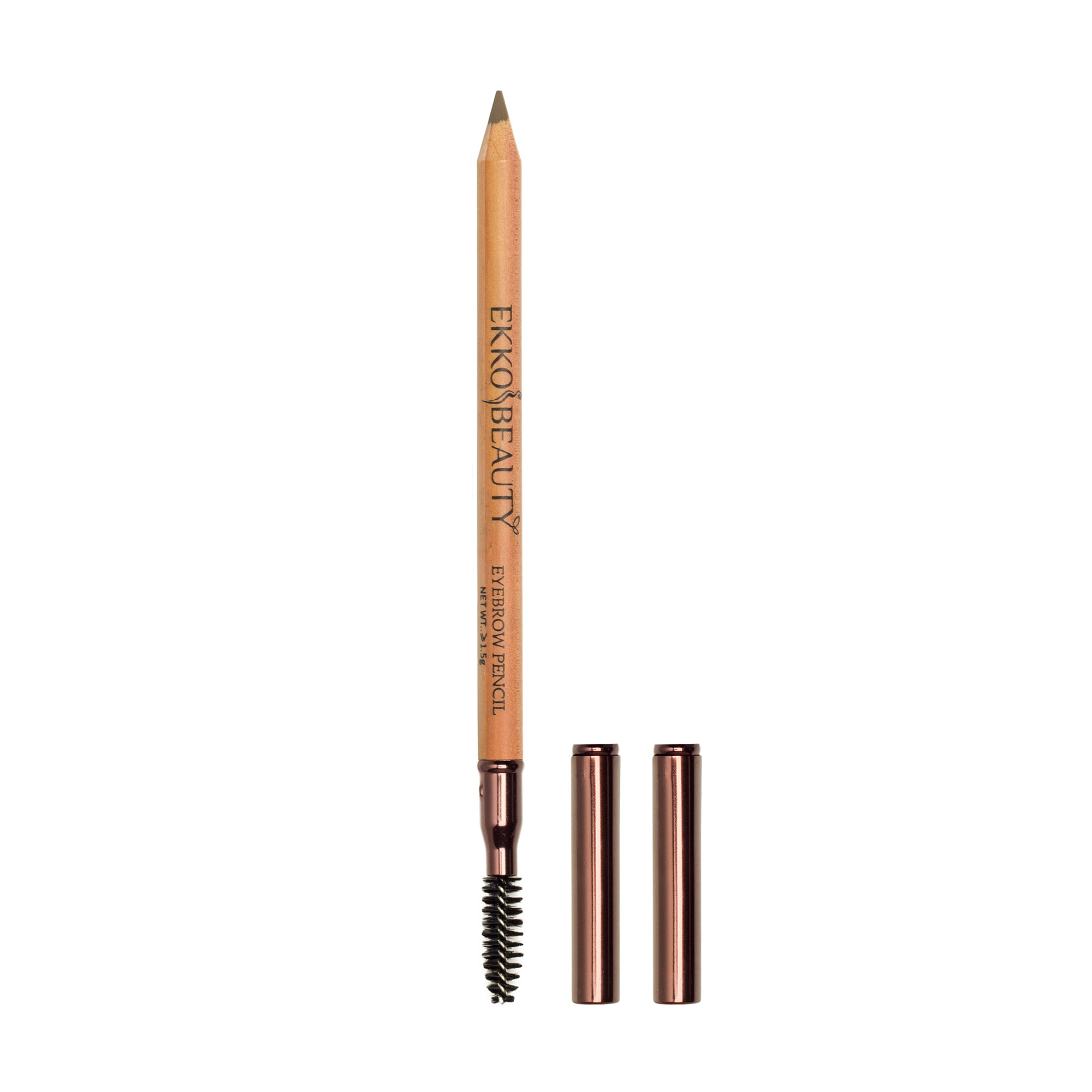 Стійкий восковий олівець для брів Ekkobeauty Eyebrow Pencil із щіточкою Medium Brown, 1.5 г
Стійкий восковий олівець для брів Ekkobeauty Eyebrow Pencil із щіточкою Medium Brown, 1.5 г