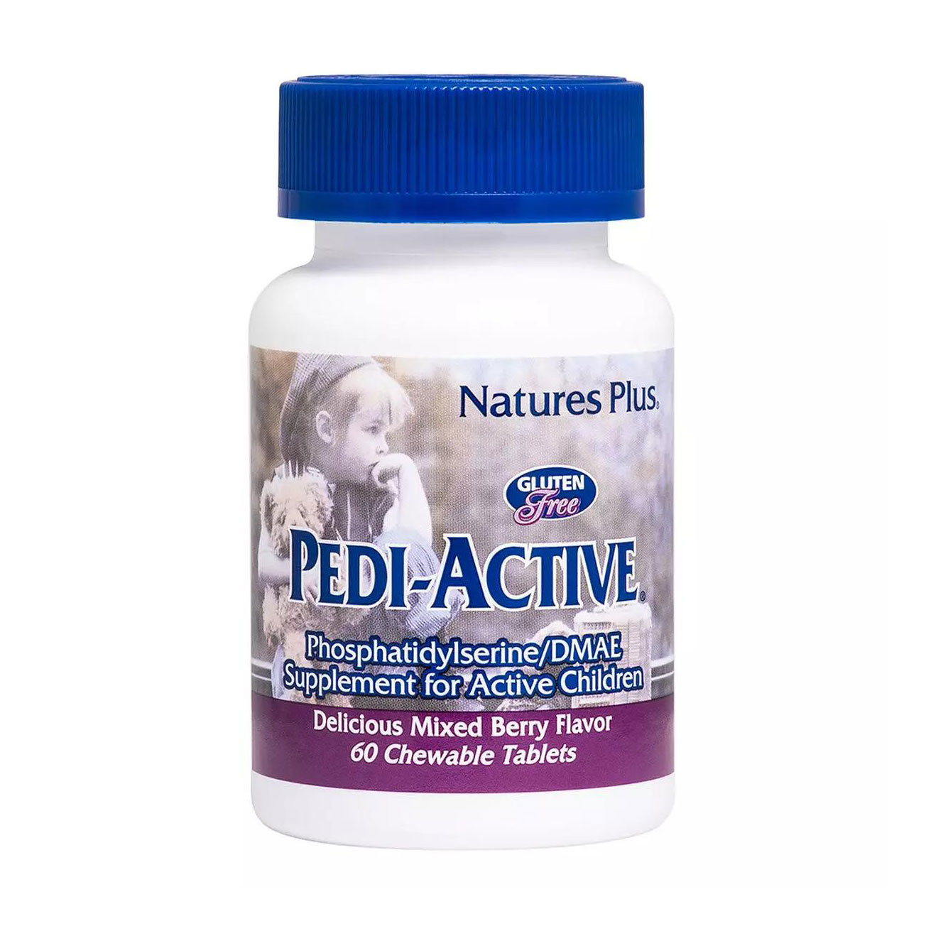 Вітаміни для активних дітей NaturesPlus Pedi-Active зі смаком ягід, 60 жувальних таблеток
Вітаміни для активних дітей NaturesPlus Pedi-Active зі смаком ягід, 60 жувальних таблеток