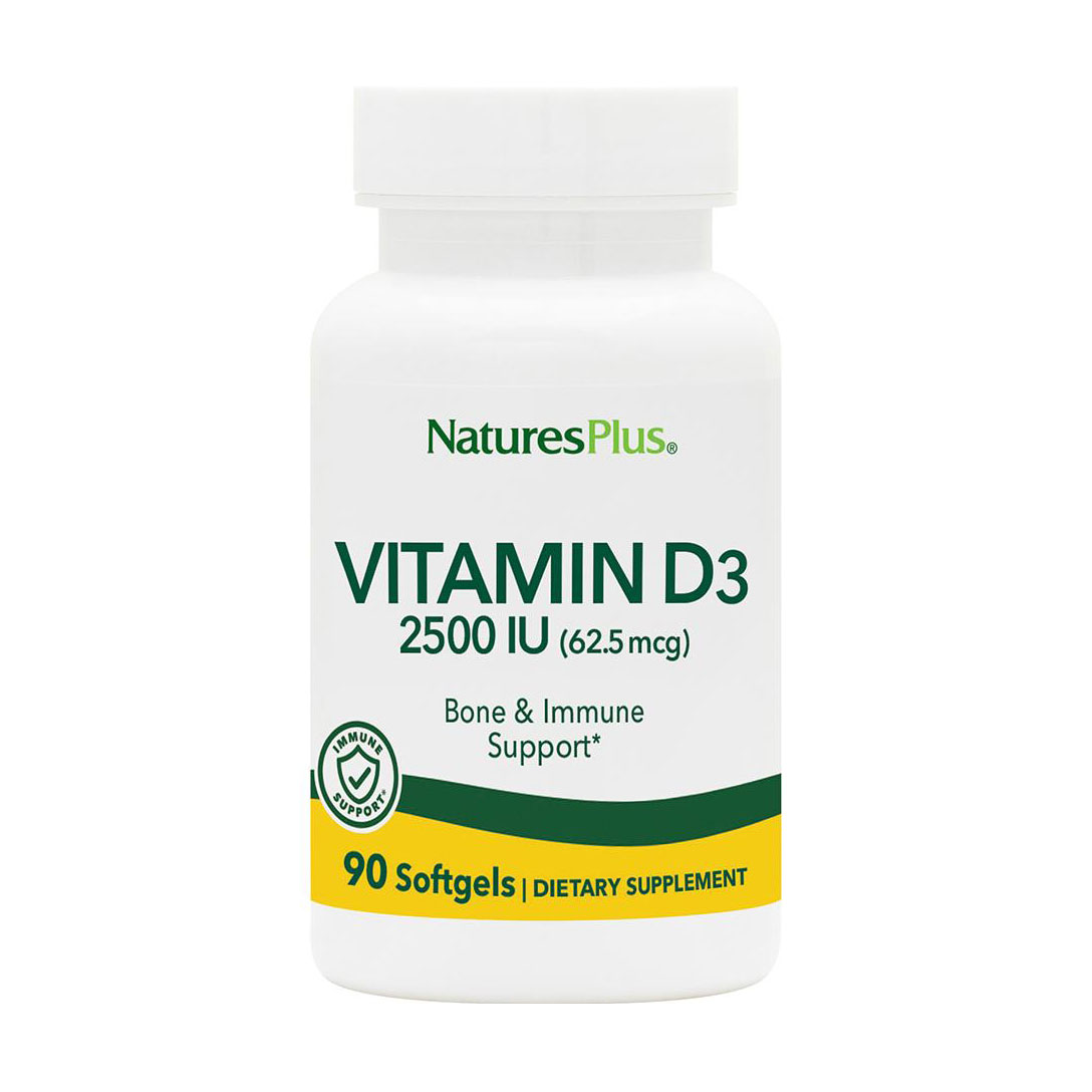 Вітамін Д3 NaturesPlus Vitamin D3 3 2500 МО, 90 капсул
Вітамін Д3 NaturesPlus Vitamin D3 3 2500 МО, 90 капсул
