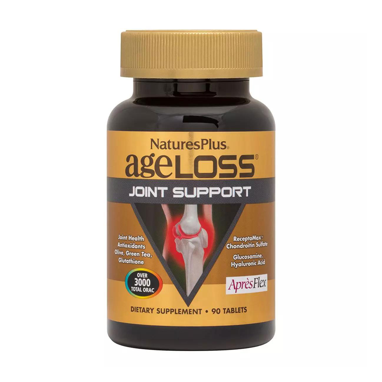 Підтримка суглобів NaturesPlus AgeLos Joint Support, 90 таблеток
Підтримка суглобів NaturesPlus AgeLos Joint Support, 90 таблеток