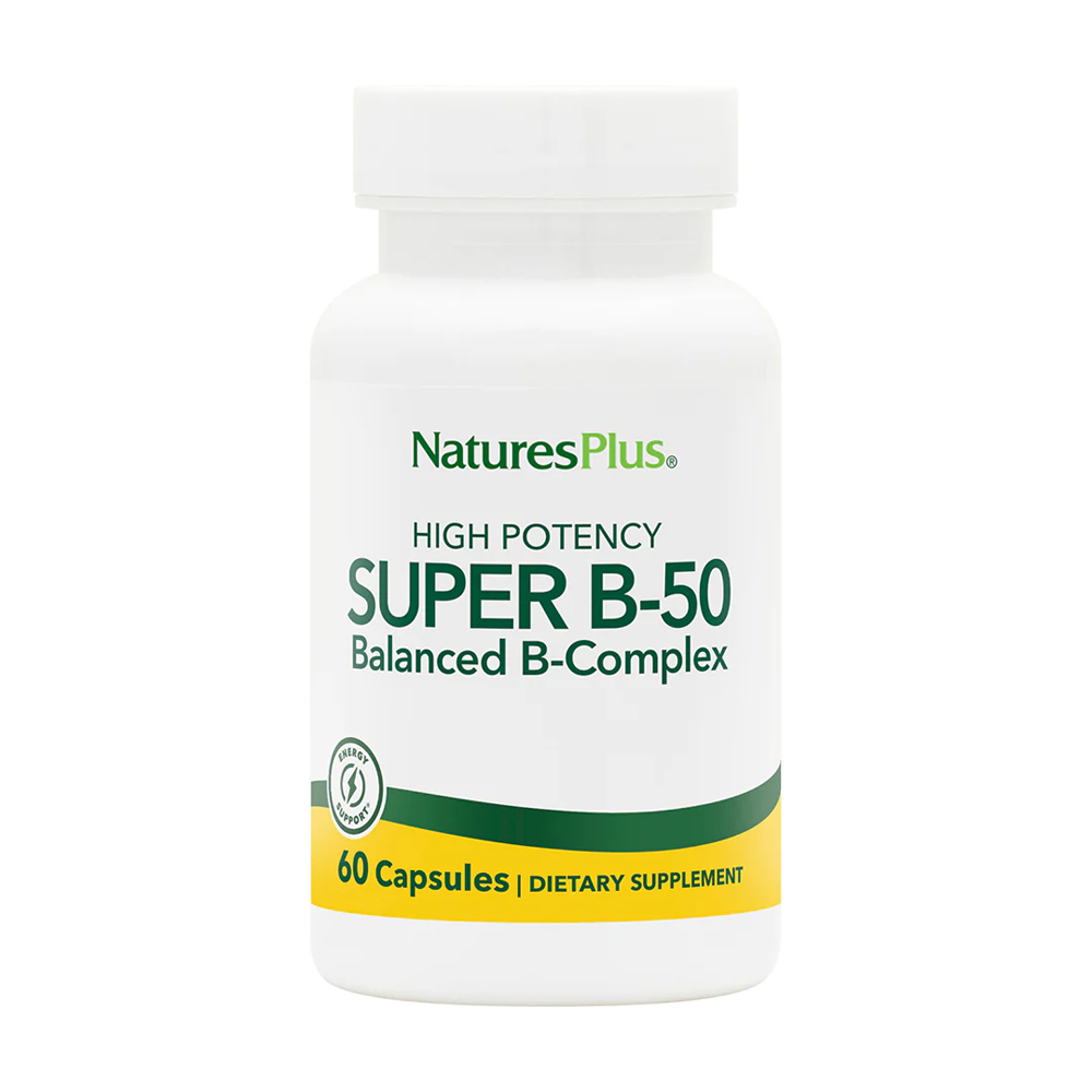 Збалансований B-комплекс NaturesPlus Super B-50 Balanced B-Complex, 60 капсул
Збалансований B-комплекс NaturesPlus Super B-50 Balanced B-Complex, 60 капсул