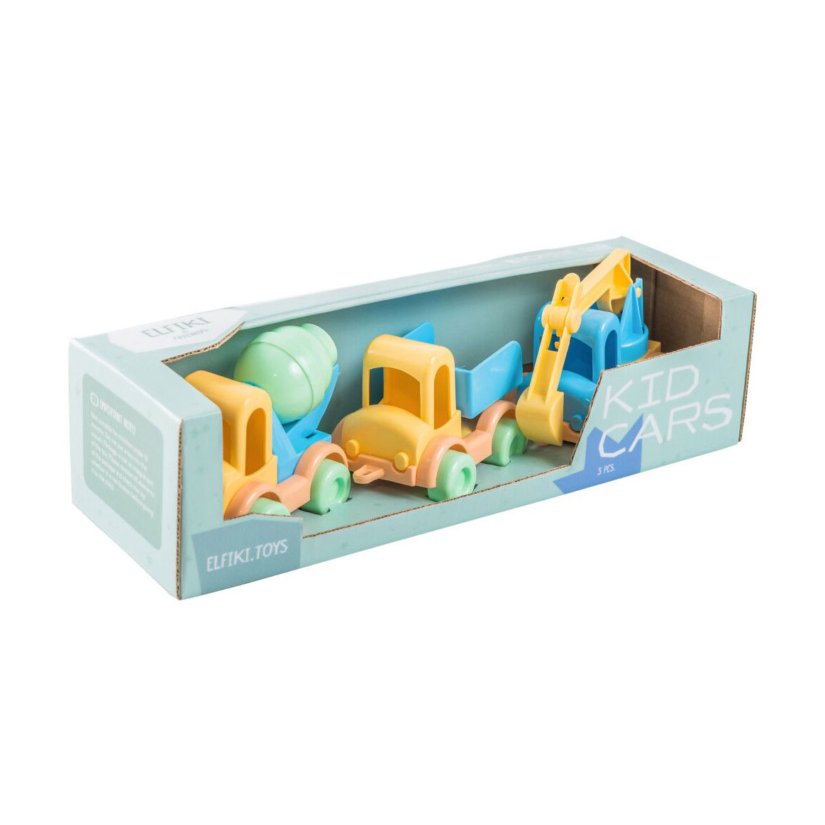 Дитячий набір машинок Elfiki & Friends Kid Cars, від 1 року (39738)
Дитячий набір машинок Elfiki & Friends Kid Cars, від 1 року (39738)