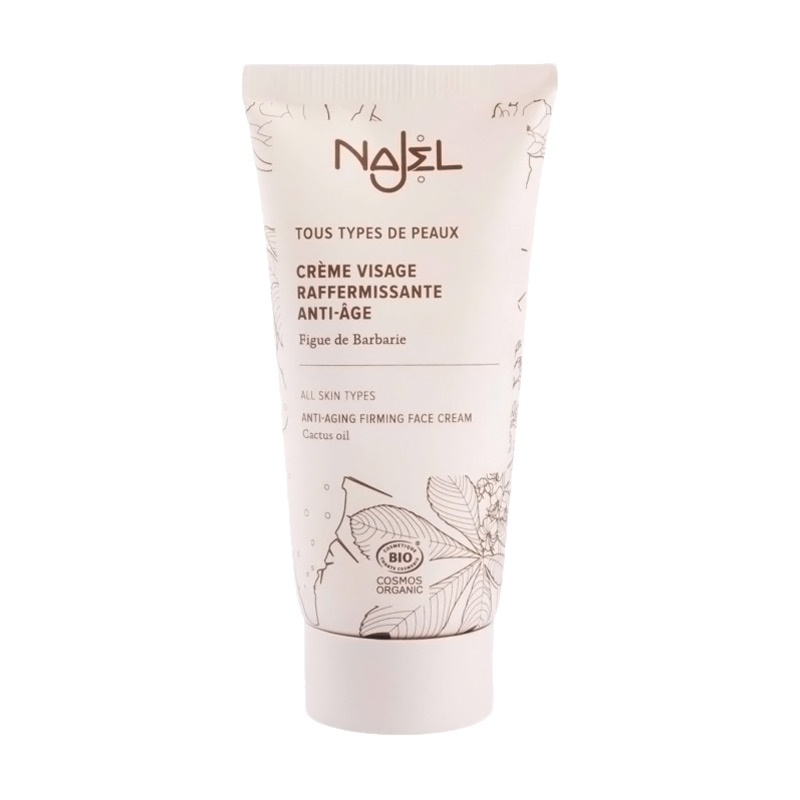 Органічний антивіковий крем для обличчя Najel Anti-Ageing Firming Face Cream для всіх типів шкіри, з олією кактусових зерен, 50 мл
Органічний антивіковий крем для обличчя Najel Anti-Ageing Firming Face Cream для всіх типів шкіри, з олією кактусових зерен, 50 мл