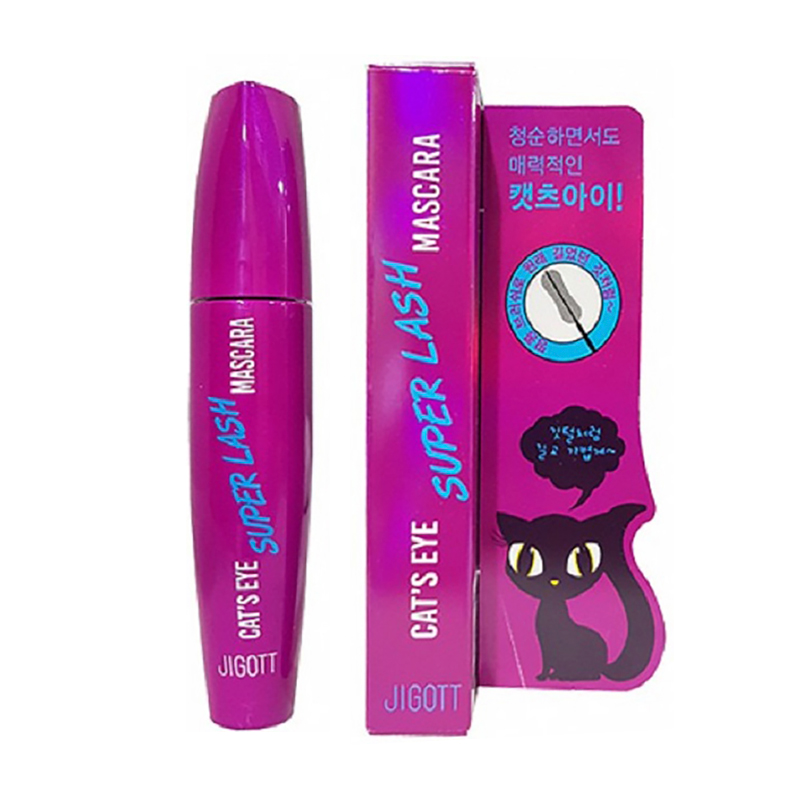 Туш для вій Jigott Cat's Eye Super Lash Mascara Black подовжувальна, 12 г
Туш для вій Jigott Cat's Eye Super Lash Mascara Black подовжувальна, 12 г
