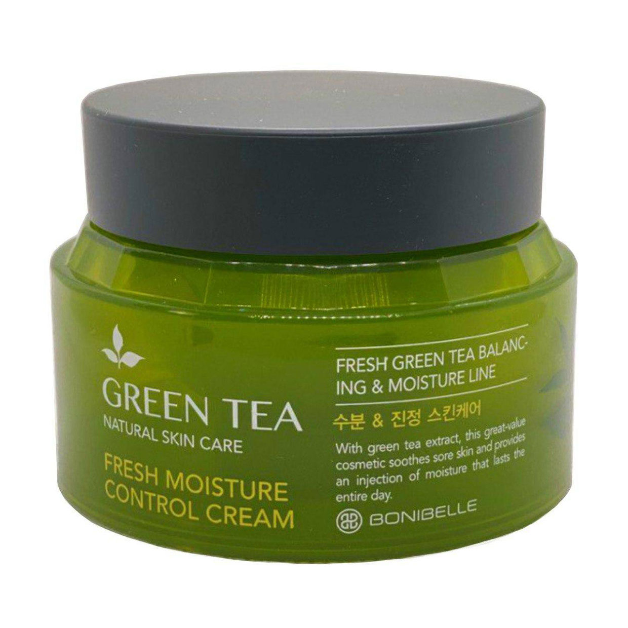Зволожувальний крем для обличчя Bonibelle Green Tea Fresh Moisture Control Cream з екстрактом зеленого чаю, 80 мл
Зволожувальний крем для обличчя Bonibelle Green Tea Fresh Moisture Control Cream з екстрактом зеленого чаю, 80 мл