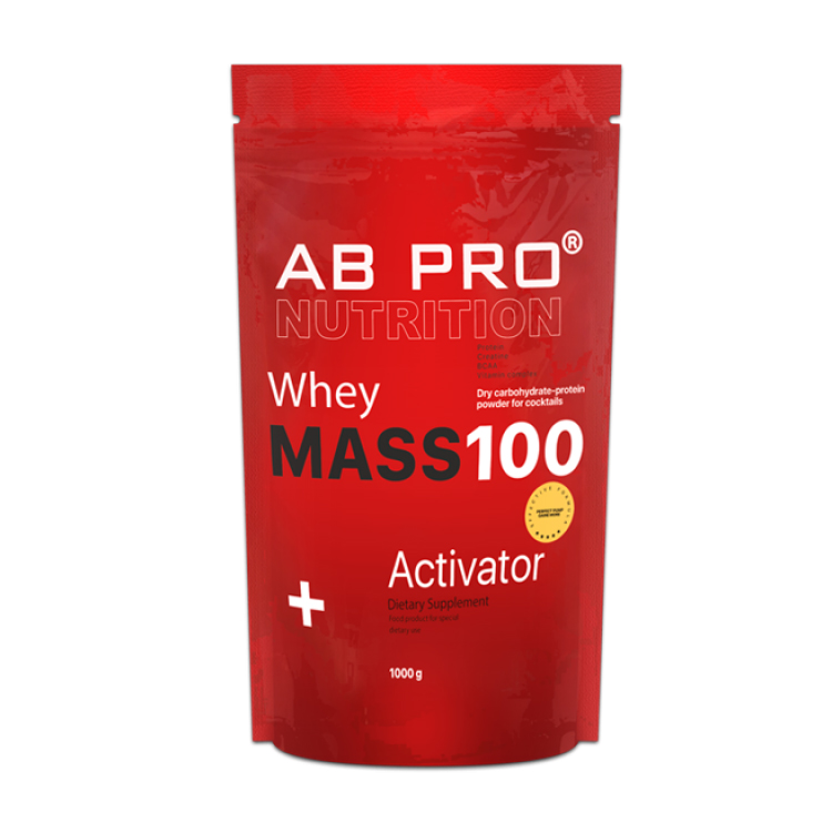 Уцінка! Гейнер AB PRO Whey Mass 100 Activator Шоколад, в порошку, 1 кг
Уцінка! Гейнер AB PRO Whey Mass 100 Activator Шоколад, в порошку, 1 кг