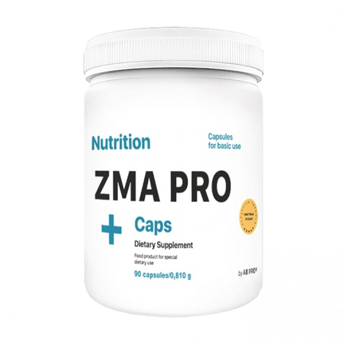 Стимулятор тестостерону AB PRO Zma Pro + Caps, 90 капсул
Стимулятор тестостерону AB PRO Zma Pro + Caps, 90 капсул