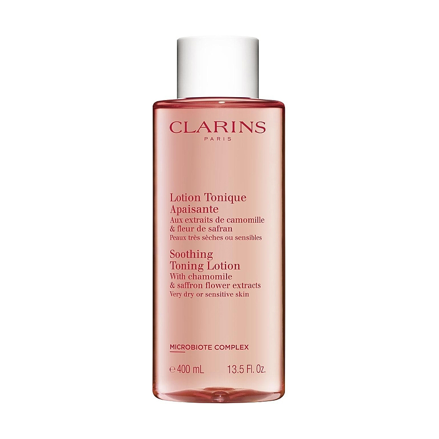 Уцінка! Заспокійливий тонізувальний лосьйон для обличчя Clarins Soothing Toning Lotion для дуже сухої та чутливої шкіри, 400 мл
Уцінка! Заспокійливий тонізувальний лосьйон для обличчя Clarins Soothing Toning Lotion для дуже сухої та чутливої шкіри, 400 мл