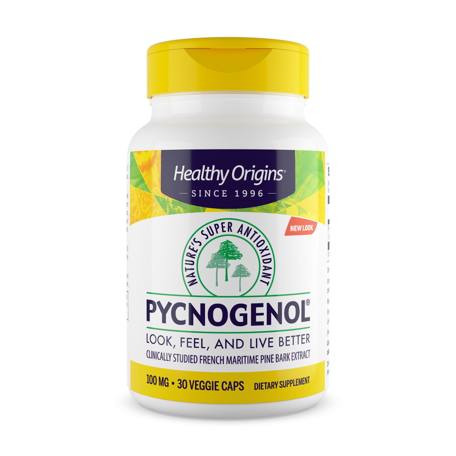 Пікногенол Healthy Origins Pycnogenol 100 мг, 30 капсул
Пікногенол Healthy Origins Pycnogenol 100 мг, 30 капсул