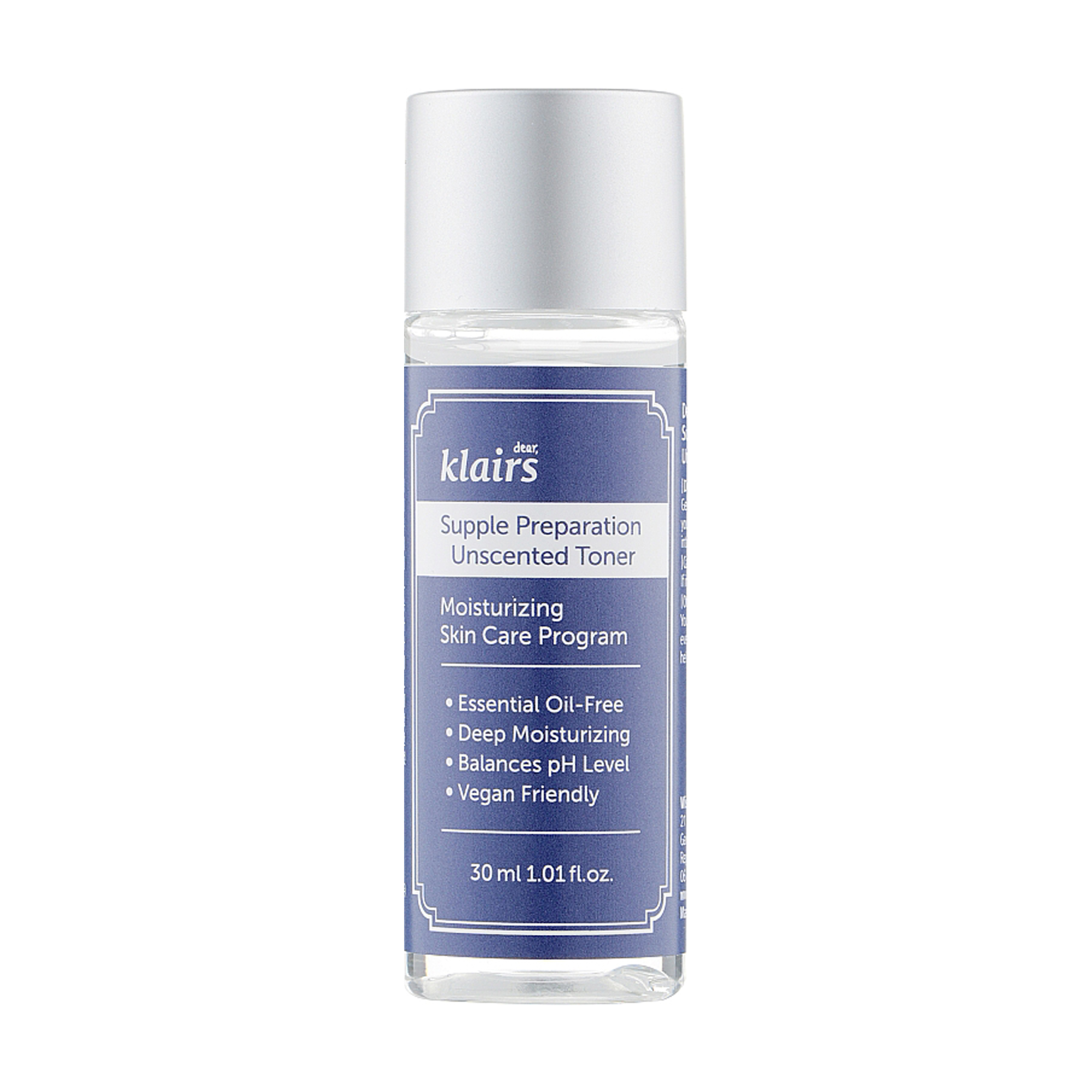 Пом'якшувальний тонер для обличчя Dear Klairs Supple Preparation Unscented Toner, 30 мл
Пом'якшувальний тонер для обличчя Dear Klairs Supple Preparation Unscented Toner, 30 мл