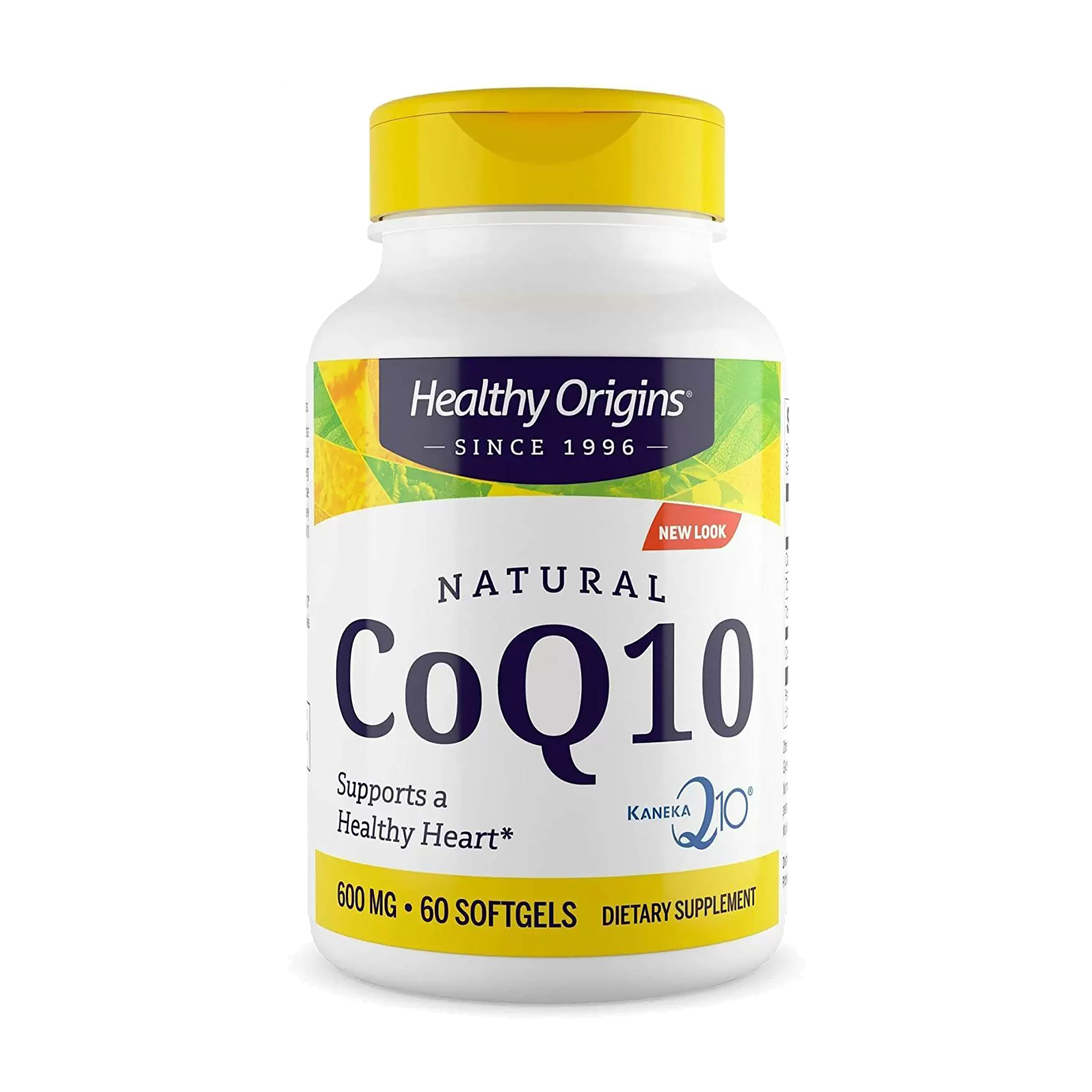 Коензим Q10 Healthy Origins 600 мг, 60 желатинових капсул
Коензим Q10 Healthy Origins 600 мг, 60 желатинових капсул