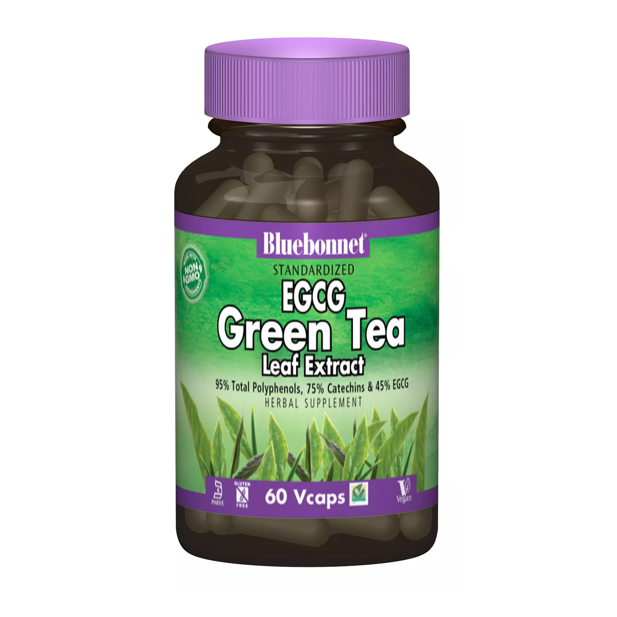 Уцінка! Екстракт листя зеленого чаю Bluebonnet Nutrition EGCG Green Tea Leaf Extract, 60 капсул
Уцінка! Екстракт листя зеленого чаю Bluebonnet Nutrition EGCG Green Tea Leaf Extract, 60 капсул