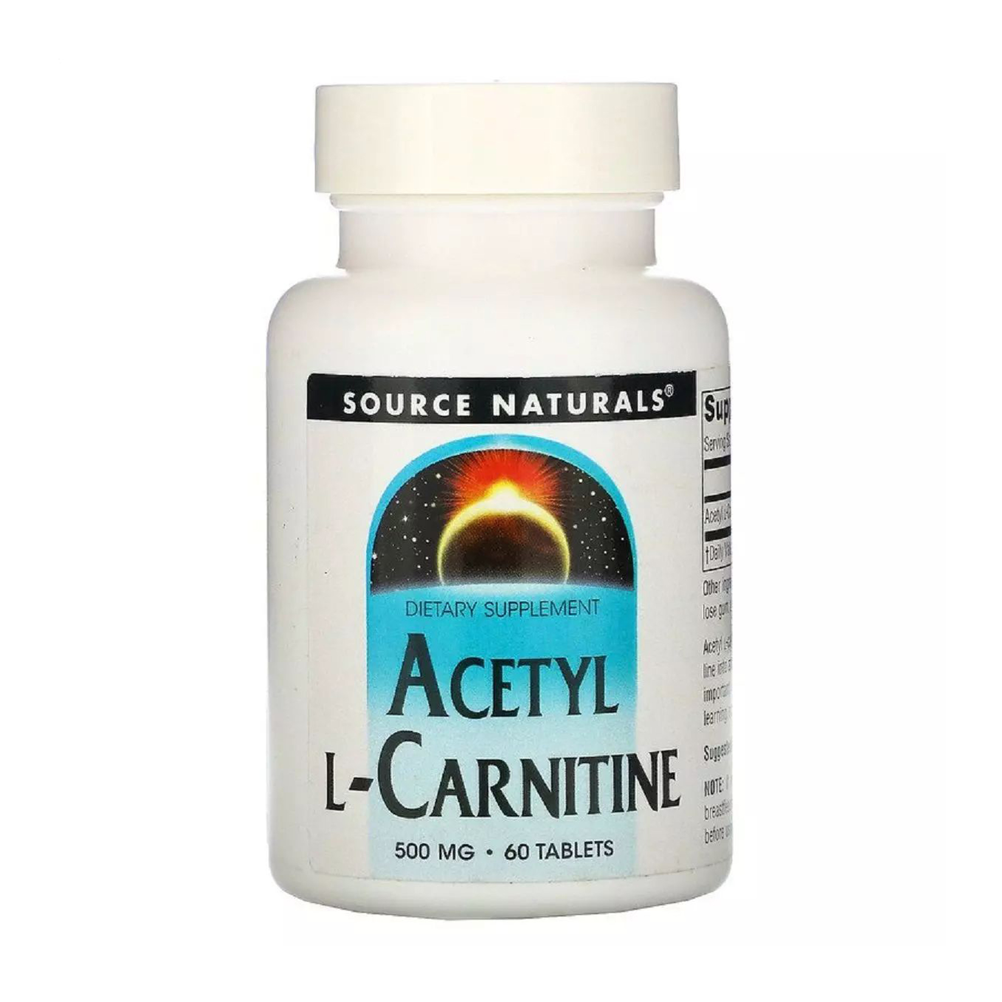 Ацетил L-карнітин Source Naturals Acetyl L-Carnitine 500 мг, 60 таблеток
Ацетил L-карнітин Source Naturals Acetyl L-Carnitine 500 мг, 60 таблеток