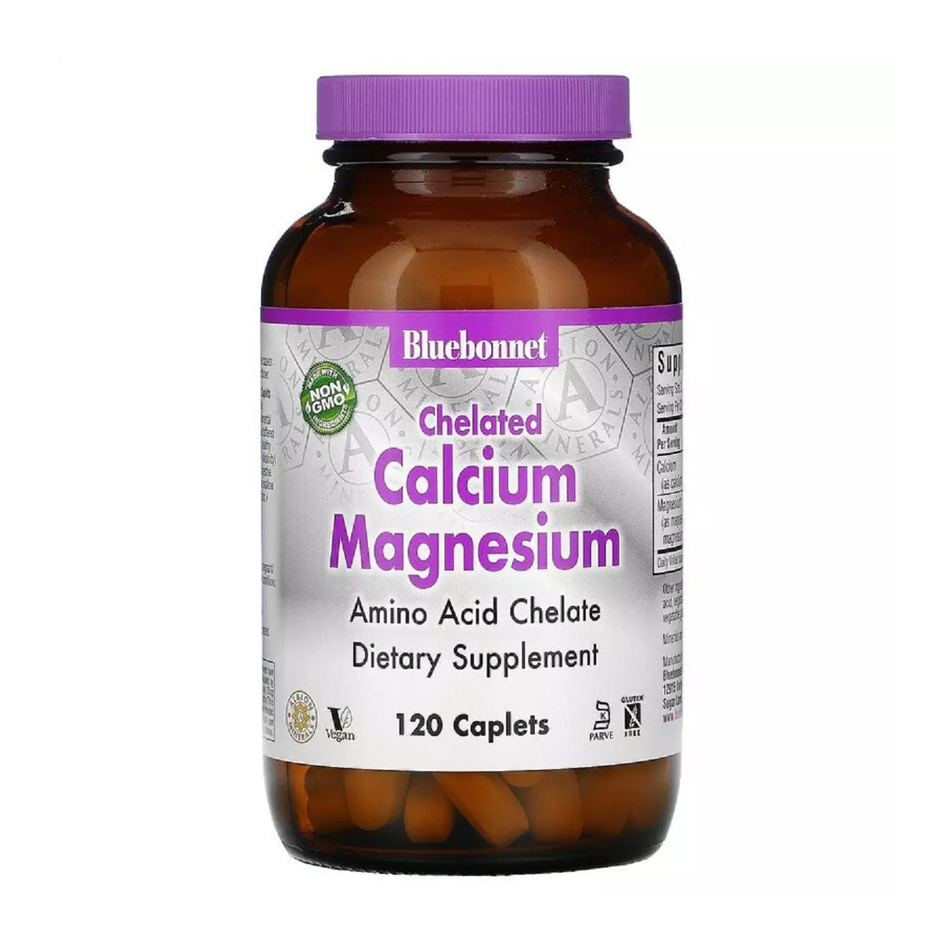 Хелатний кальцій та магній Bluebonnet Nutrition Chelated Calcium Magnesium, 120 каплет
Хелатний кальцій та магній Bluebonnet Nutrition Chelated Calcium Magnesium, 120 каплет