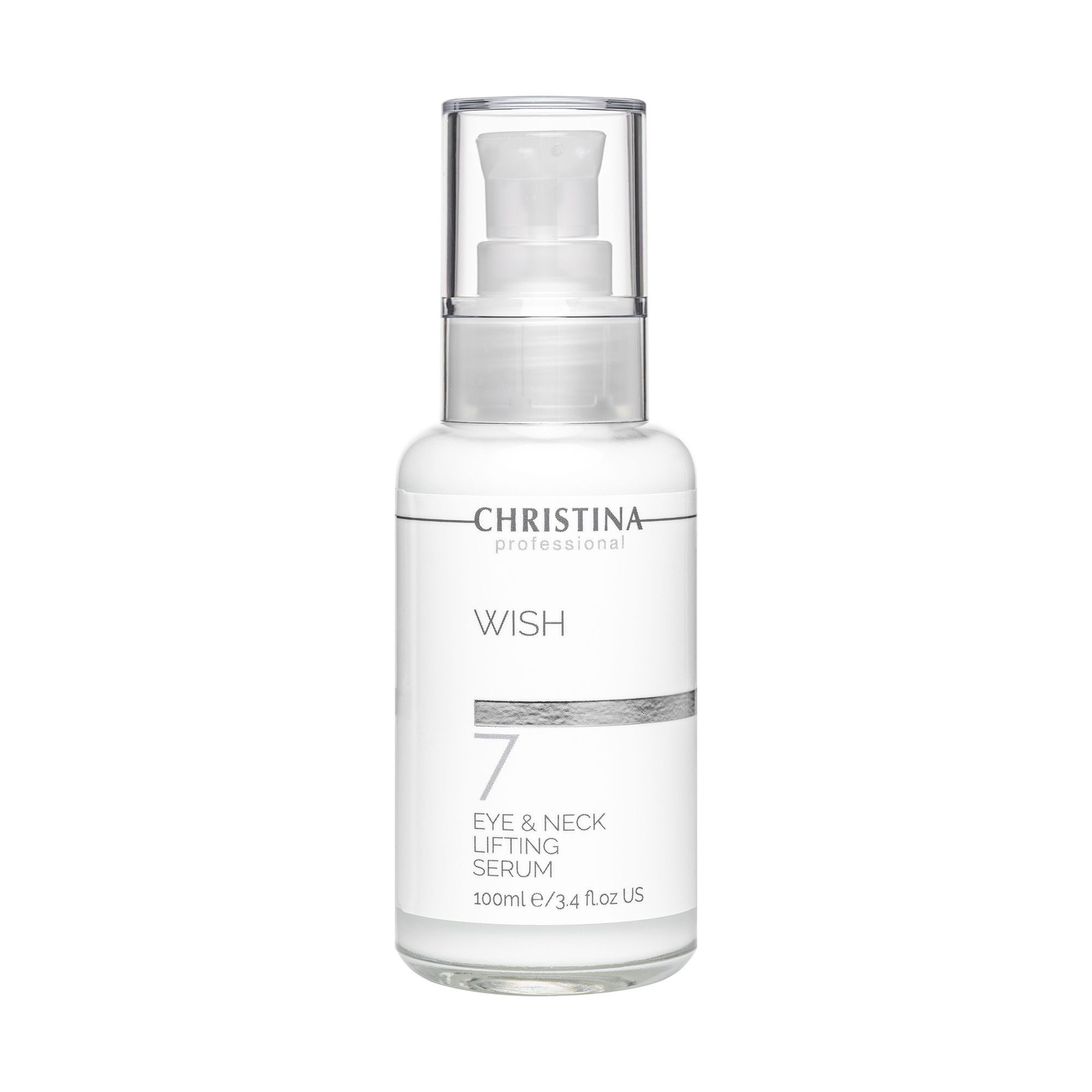Уцінка! Ліфтинг-сироватка для шкіри навколо очей та шиї Christina Wish 7 Eye and Neck Lifting Serum, 100 мл
Уцінка! Ліфтинг-сироватка для шкіри навколо очей та шиї Christina Wish 7 Eye and Neck Lifting Serum, 100 мл