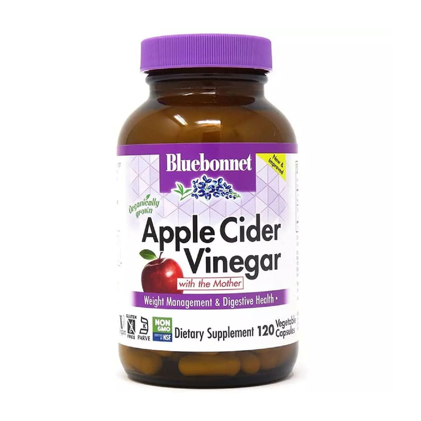 Яблучний оцет Bluebonnet Nutrition Apple Cider Vinegar, 120 капсул
Яблучний оцет Bluebonnet Nutrition Apple Cider Vinegar, 120 капсул