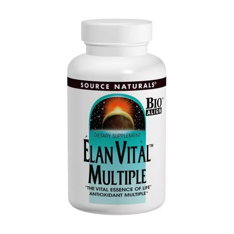 Уцінка! Мультивітаміни Source Naturals Elan Vital Multiple, 60 таблеток
Уцінка! Мультивітаміни Source Naturals Elan Vital Multiple, 60 таблеток