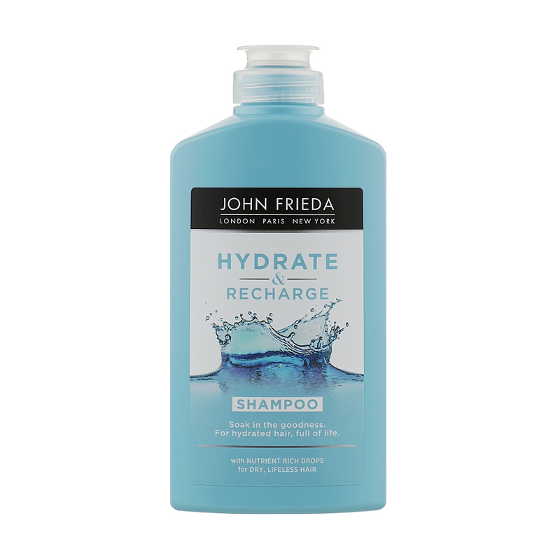 Зволожувальний кондиціонер для сухого волосся John Frieda Hydrate & Recharge Conditioner, 250 мл
Зволожувальний кондиціонер для сухого волосся John Frieda Hydrate & Recharge Conditioner, 250 мл