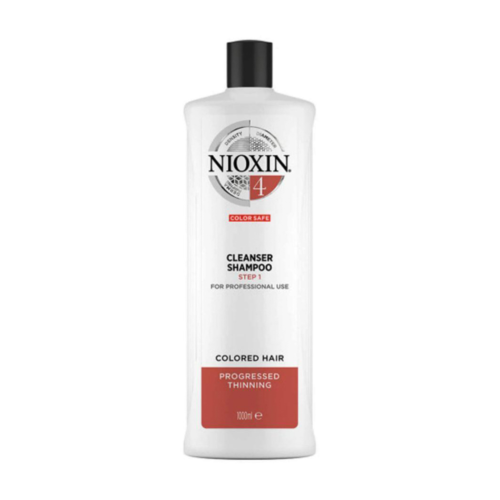 Очищувальний шампунь для волосся Nioxin Thinning Hair System 4 Cleanser Shampoo Step 1, 1 л
Очищувальний шампунь для волосся Nioxin Thinning Hair System 4 Cleanser Shampoo Step 1, 1 л