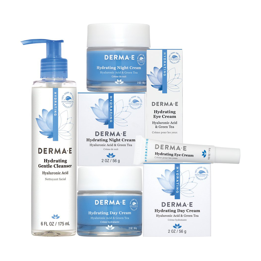 Набір для обличчя Derma E Hydrating (засіб для вмивання, 175 мл + денний крем, 56 г + нічний крем, 56 г + крем для шкіри навколо очей, 14 г)
Набір для обличчя Derma E Hydrating (засіб для вмивання, 175 мл + денний крем, 56 г + нічний крем, 56 г + крем для шкіри навколо очей, 14 г)