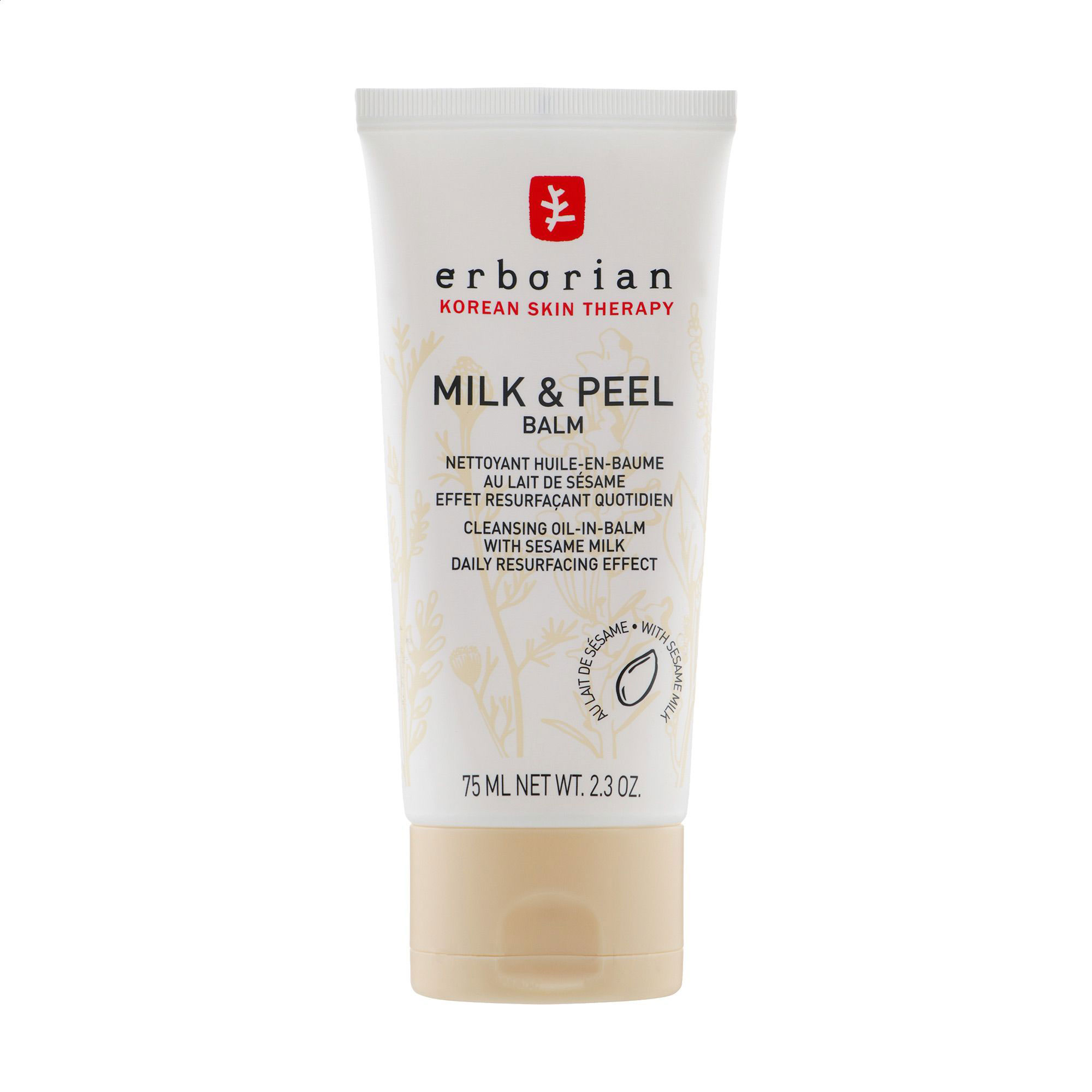 Уцінка! Розгладжувальний бальзам-пілінг для обличчя Erborian Milk & Peel Balm Кунжутне молочко, 75 мл
Уцінка! Розгладжувальний бальзам-пілінг для обличчя Erborian Milk & Peel Balm Кунжутне молочко, 75 мл