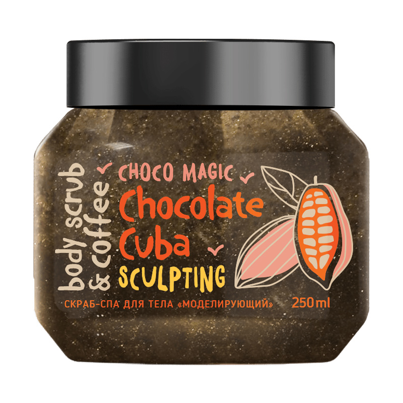 Моделювальний скраб-спа для тіла MonoLove Bio Chocolate Cuba Sculpting Шоколад, 250 мл
Моделювальний скраб-спа для тіла MonoLove Bio Chocolate Cuba Sculpting Шоколад, 250 мл