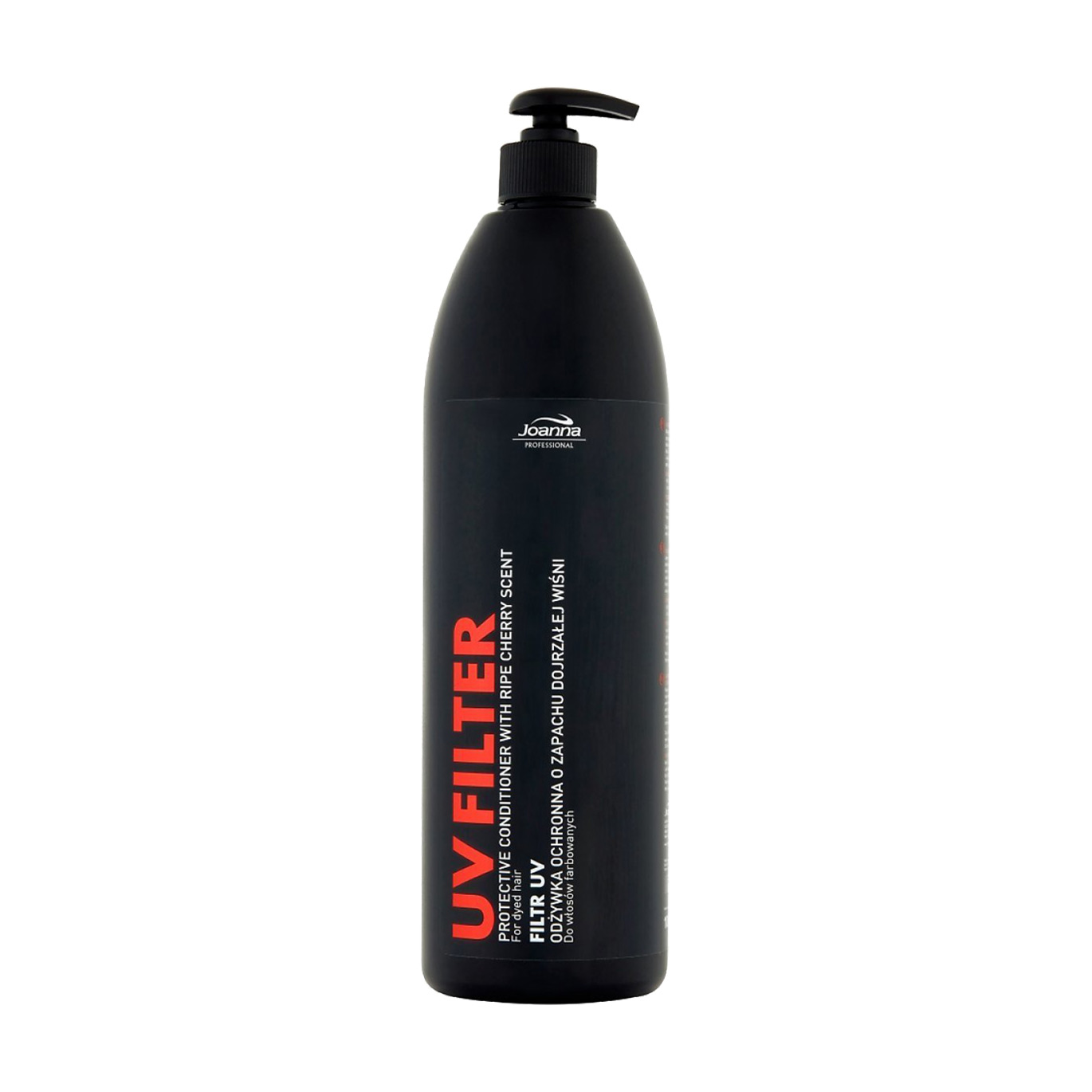 Уцінка! Кондиціонер Joanna Professional UV Filter Protective Hair Conditioner з ароматом вишні, для фарбованого волосся, 1 л
Уцінка! Кондиціонер Joanna Professional UV Filter Protective Hair Conditioner з ароматом вишні, для фарбованого волосся, 1 л