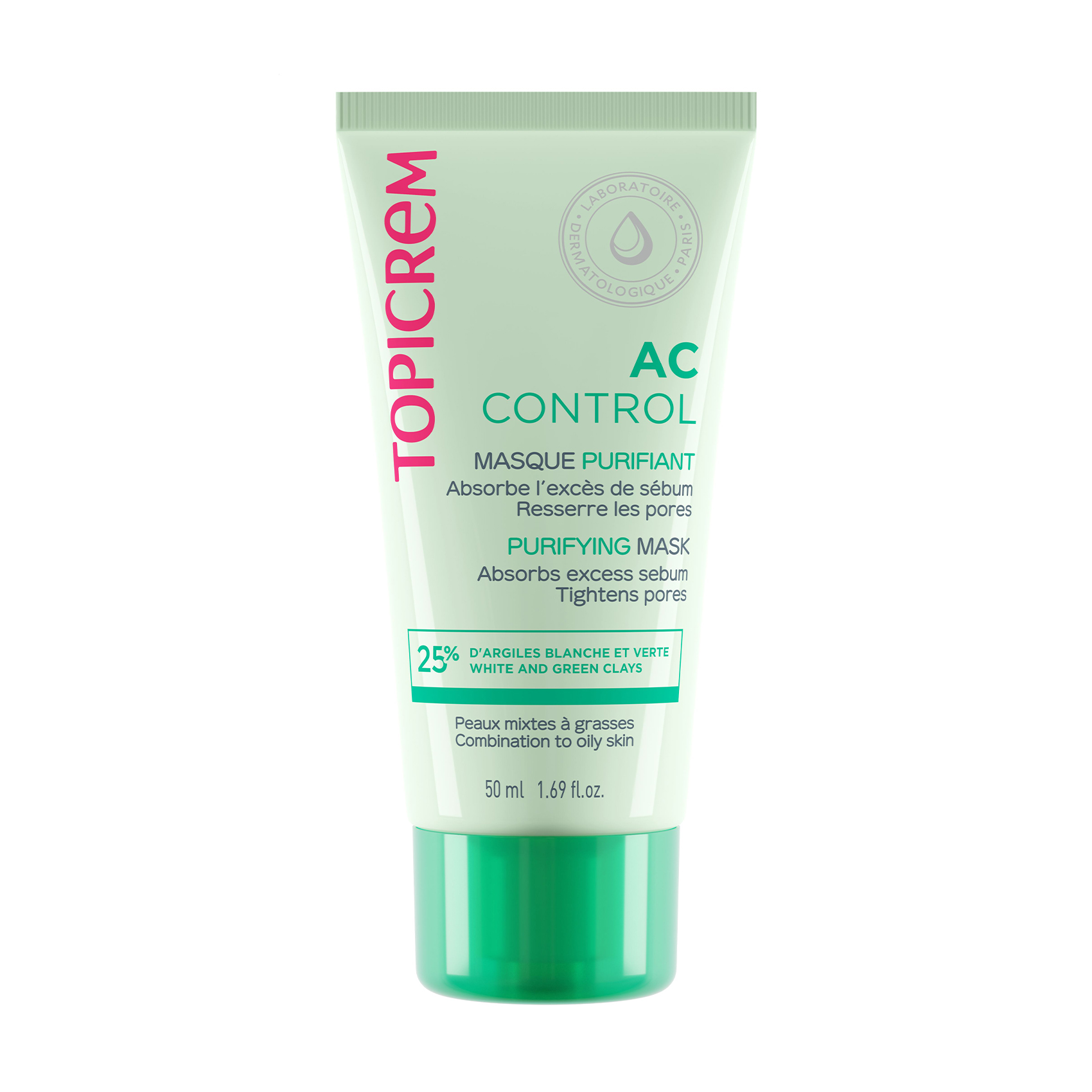 Очищувальна маска для обличчя Topicrem AC Purifying Mask для жирної та комбінованої шкіри, 50 мл
Очищувальна маска для обличчя Topicrem AC Purifying Mask для жирної та комбінованої шкіри, 50 мл
