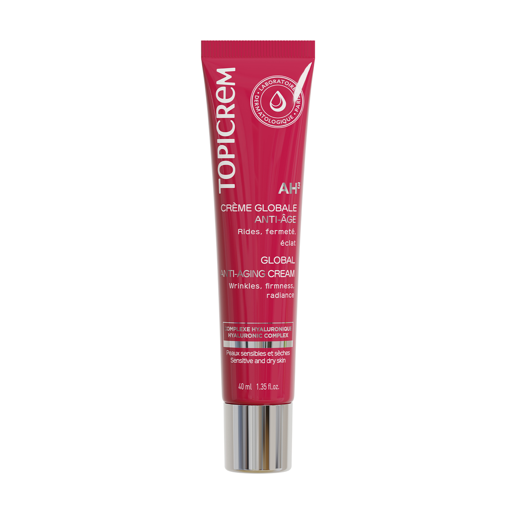 Антивіковий крем для обличчя Topicrem AH3 Global Anti-Aging Cream для чутливої та сухої шкіри, 40 мл
Антивіковий крем для обличчя Topicrem AH3 Global Anti-Aging Cream для чутливої та сухої шкіри, 40 мл