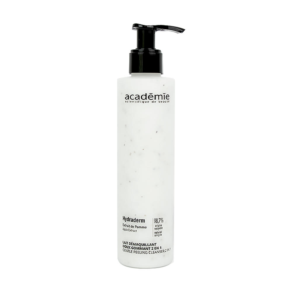 Очищувальний м'який пілінг-молочко для обличчя 2 в 1 Academie Hydraderm Apple Extract Gentle Peeling Cleanser 2 в 1, 200 мл
Очищувальний м'який пілінг-молочко для обличчя 2 в 1 Academie Hydraderm Apple Extract Gentle Peeling Cleanser 2 в 1, 200 мл