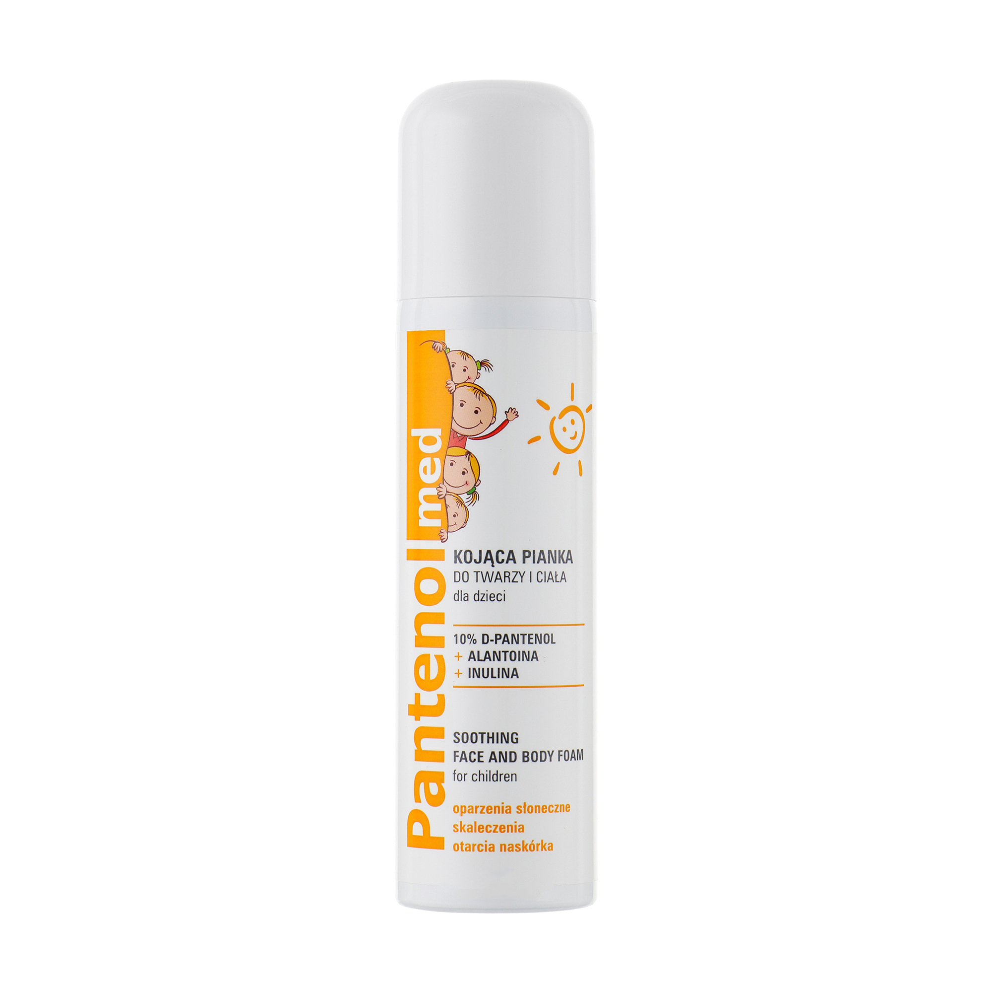 Дитяча заспокійлива пінка для обличчя та тіла Farmona Pantenol Med Soothing Face and Body Foam, 150 мл
Дитяча заспокійлива пінка для обличчя та тіла Farmona Pantenol Med Soothing Face and Body Foam, 150 мл