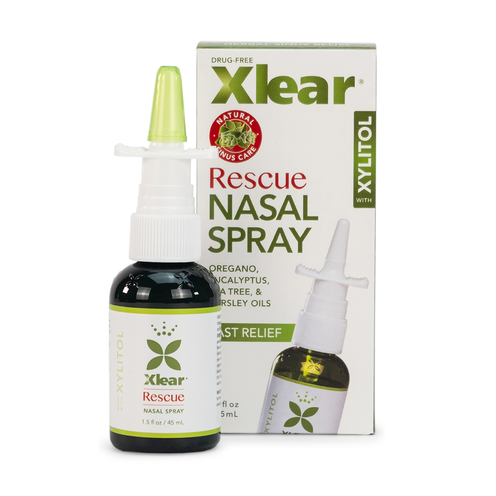 Натуральний сольовий назальний спрей Xlear Rescue Nasal Spray з ксилітом та ефірними оліями, з дозатором, 45 мл
Натуральний сольовий назальний спрей Xlear Rescue Nasal Spray з ксилітом та ефірними оліями, з дозатором, 45 мл