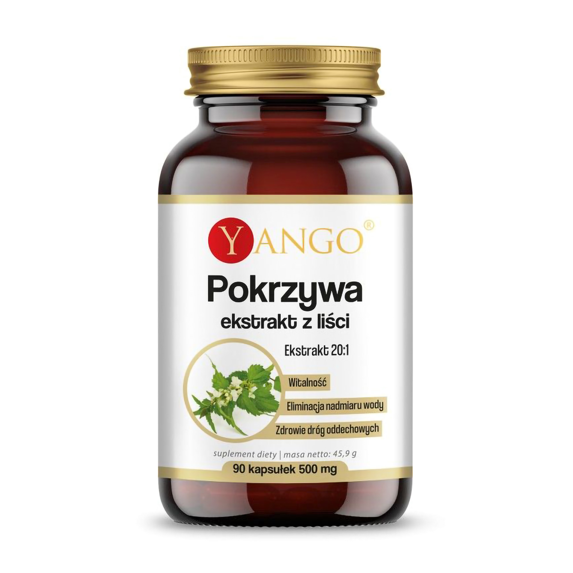 Кропива Yango 500 мг, 90 капсул
Кропива Yango 500 мг, 90 капсул