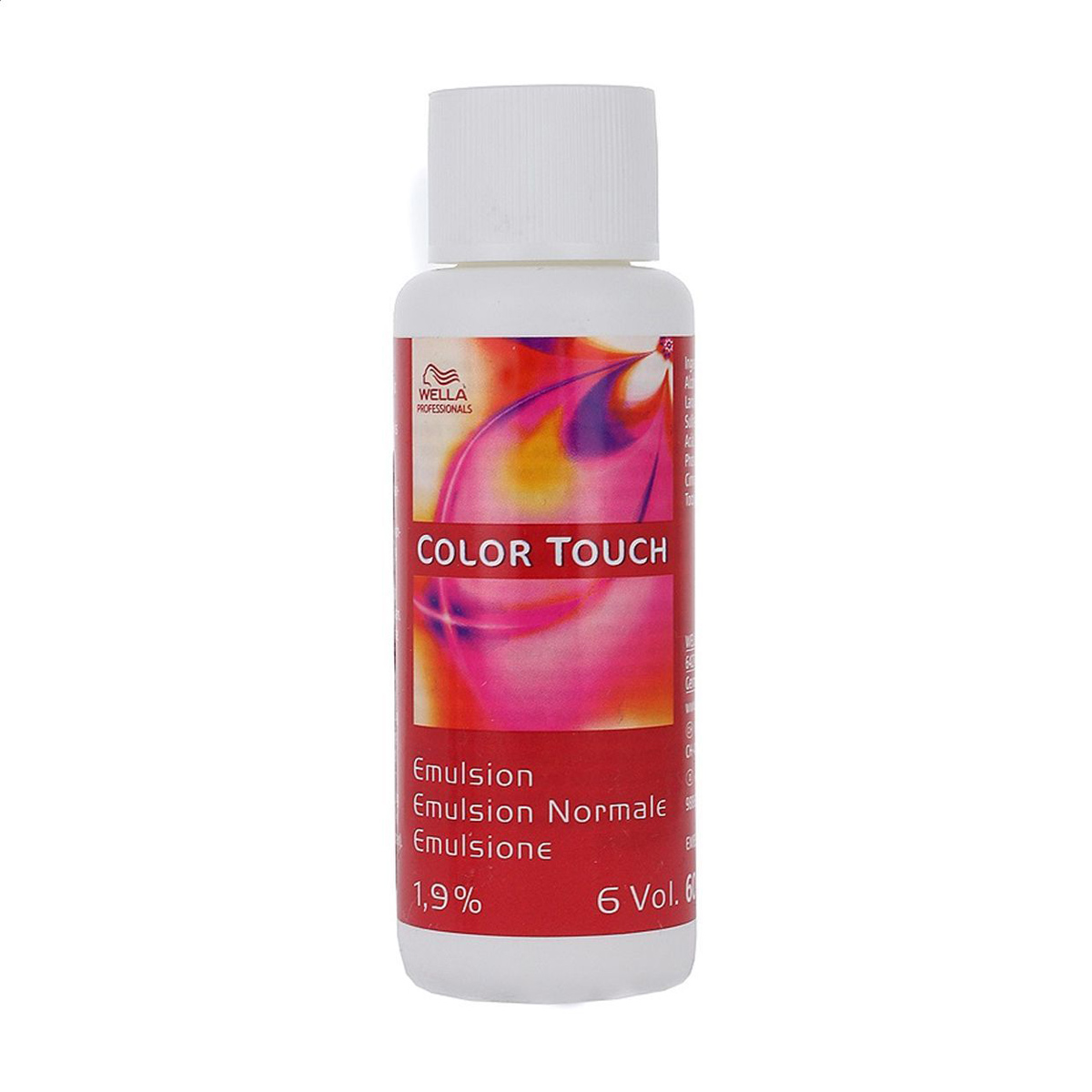 Окислювальна емульсія для фарбування волосся Wella Professionals Color Touch 1.9% (6 Vol), 60 мл
Окислювальна емульсія для фарбування волосся Wella Professionals Color Touch 1.9% (6 Vol), 60 мл