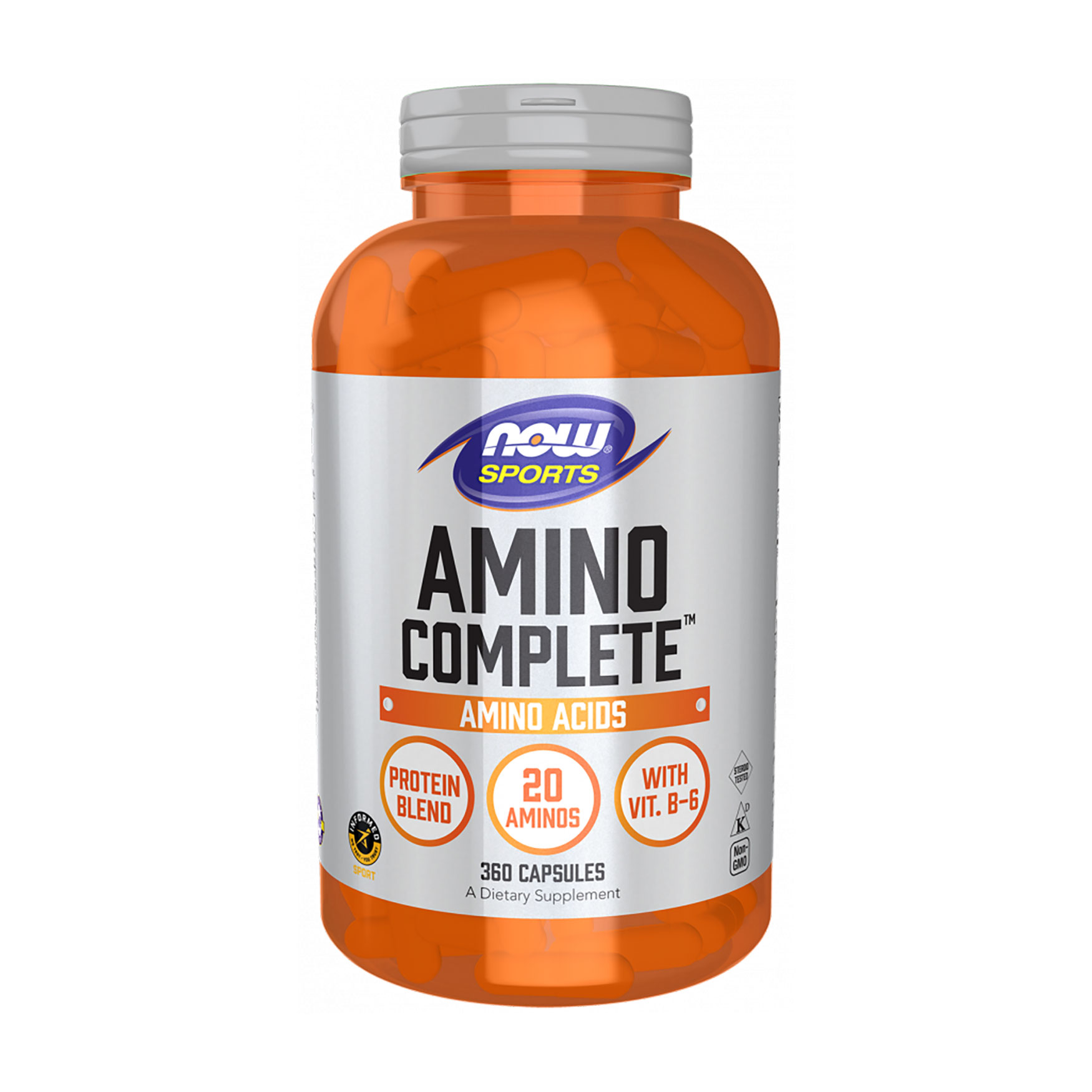 Амінокислотний комплекс NOW foods Amino Complete, 360 капсул
Амінокислотний комплекс NOW foods Amino Complete, 360 капсул
