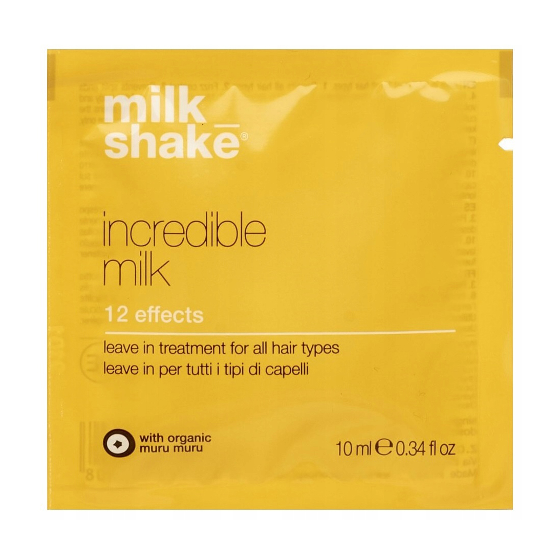 Незмивна маска-спрей для волосся milk_shake Incredible Milk з 12 активними ефектами, 10 мл
Незмивна маска-спрей для волосся milk_shake Incredible Milk з 12 активними ефектами, 10 мл
