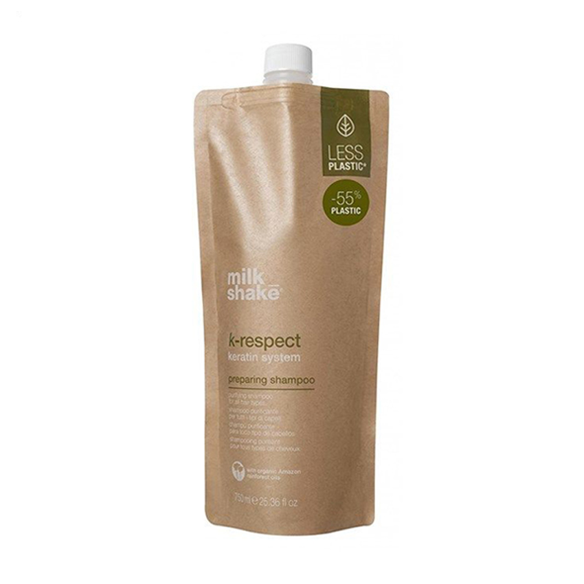 Уцінка! Очищувальний шампунь для волосся milk_shake K-Respect Keratin System Preparing Shampoo, 750 мл
Уцінка! Очищувальний шампунь для волосся milk_shake K-Respect Keratin System Preparing Shampoo, 750 мл