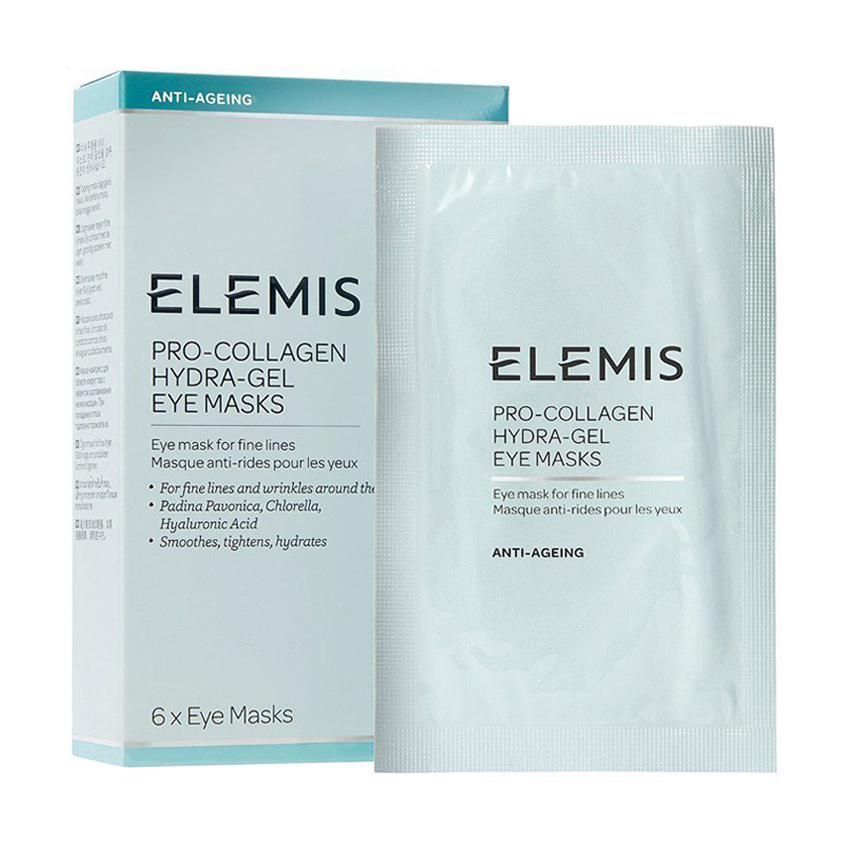 Уцінка! Гідрогелеві патчідля шкіри навколо очей Elemis Pro-Collagen Hydra-Gel Eye Mask, 6 шт
Уцінка! Гідрогелеві патчідля шкіри навколо очей Elemis Pro-Collagen Hydra-Gel Eye Mask, 6 шт