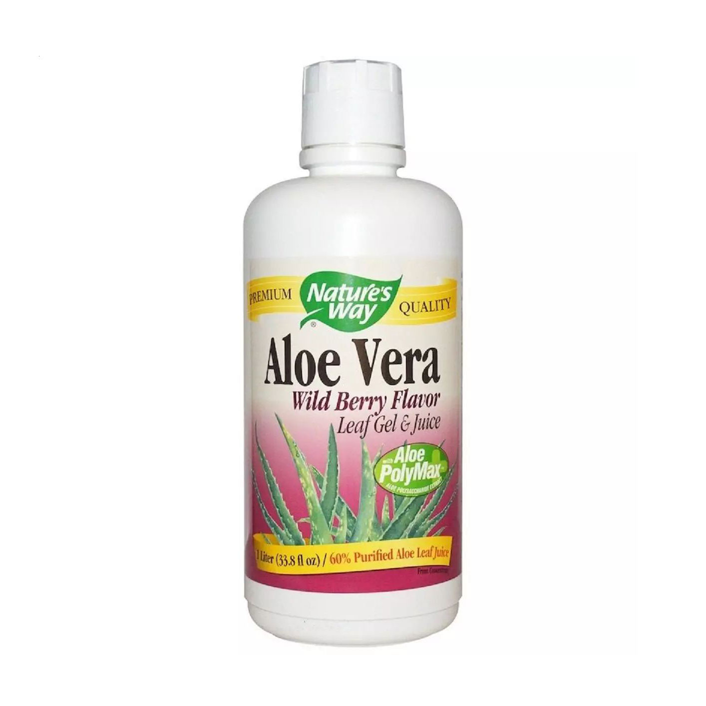 Алое вера Nature's Way Aloe Vera Leaf Gel & Juice, Wild Berry Flavor, гель та сік, смак лісової ягоди, 1 л
Алое вера Nature's Way Aloe Vera Leaf Gel & Juice, Wild Berry Flavor, гель та сік, смак лісової ягоди, 1 л
