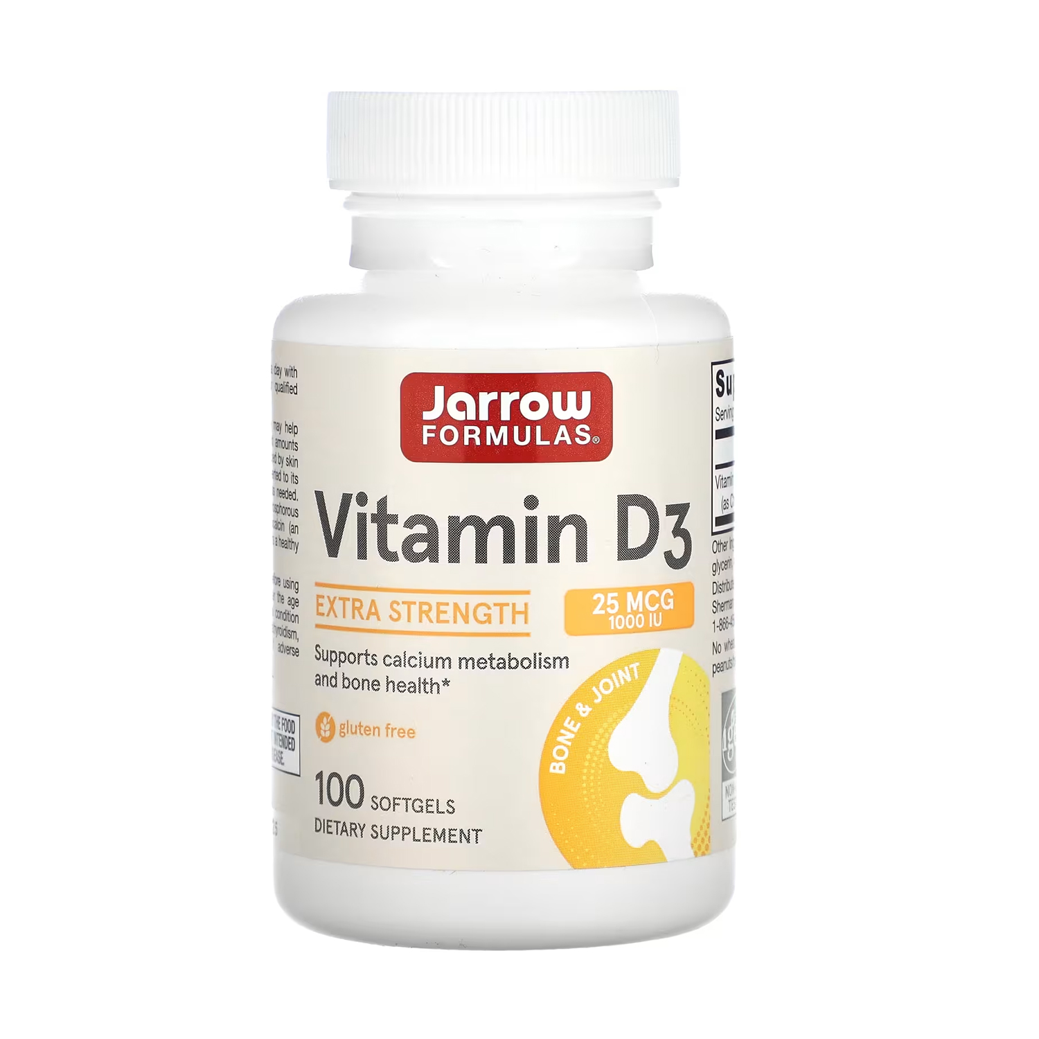 Уцінка! Вітамін Д3 Jarrow Formulas Vitamin D3 Холекальциферол 1000 MО, 100 желатинових капсул
Уцінка! Вітамін Д3 Jarrow Formulas Vitamin D3 Холекальциферол 1000 MО, 100 желатинових капсул