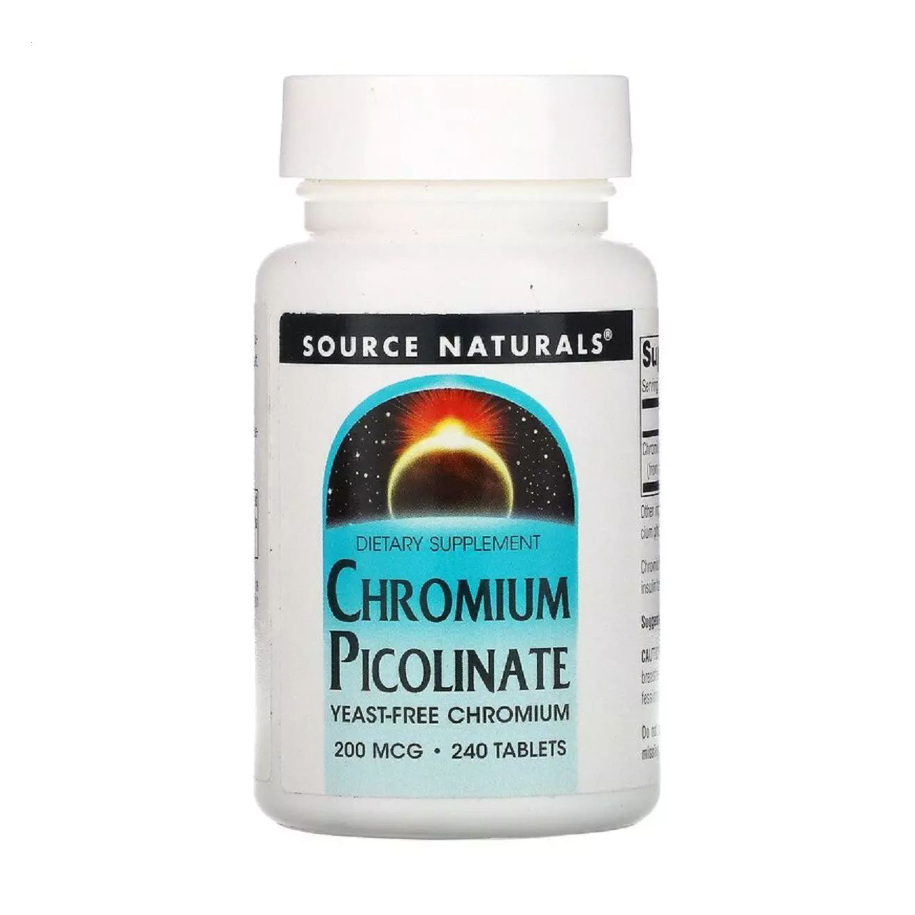 Хром піколінат Source Naturals Chromium Picolinate 200 мкг, 240 таблеток
Хром піколінат Source Naturals Chromium Picolinate 200 мкг, 240 таблеток