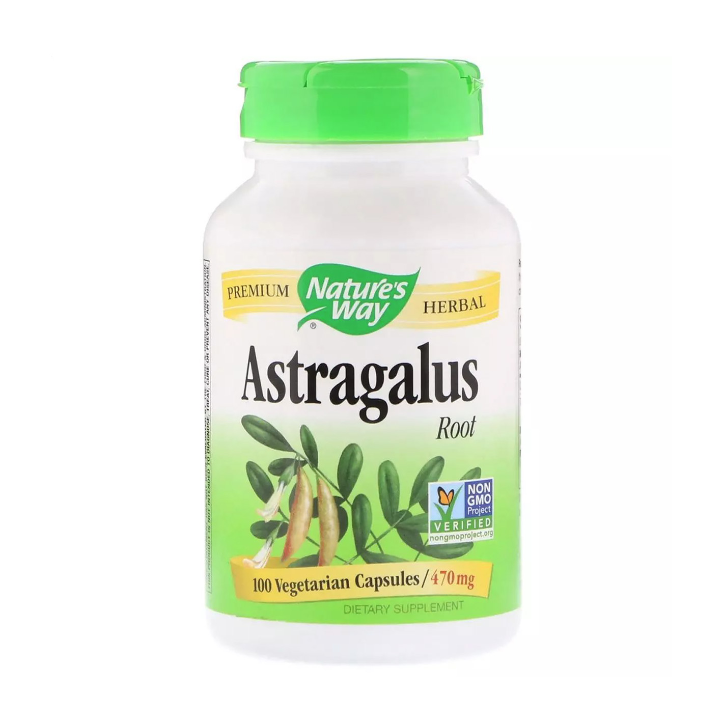 Корінь астрагала Nature's Way Astragalus Root 470 мг, 100 капсул
Корінь астрагала Nature's Way Astragalus Root 470 мг, 100 капсул