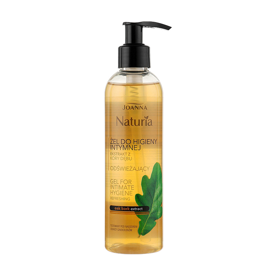 Уцінка! Гель для інтимної гігієни Joanna Naturia Intimate Hygiene Gel з екстрактом дубової кори, 240 мл
Уцінка! Гель для інтимної гігієни Joanna Naturia Intimate Hygiene Gel з екстрактом дубової кори, 240 мл