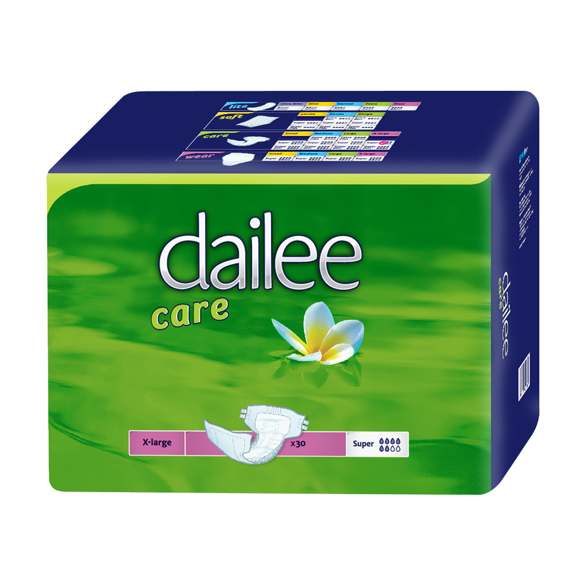 Уцінка! Підгузки для дорослих Dailee Саrе Super, розмір X-Large, 30 шт
Уцінка! Підгузки для дорослих Dailee Саrе Super, розмір X-Large, 30 шт